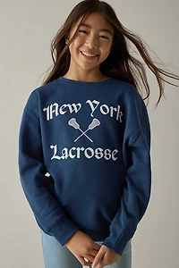 Hello Franki New York Lacrosse Sweatshirt for girls