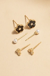 Leanne Mixed Style Stud Earring Set