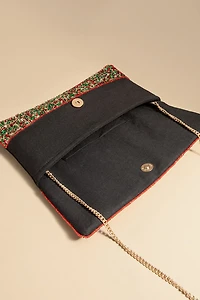 Peggy Christmas Confetti Clutch Handbag