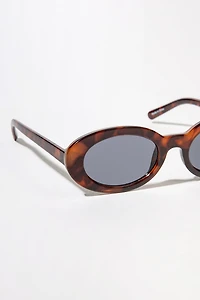 Audrey Slim Oval Sunglasses