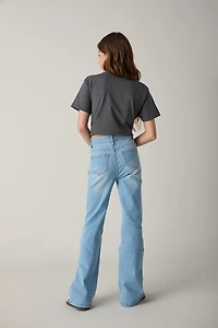 Hello Franki Jenna Lite Wash Flare Jeans for Girls