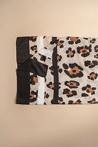 Camille Leopard Lightweight Scarf