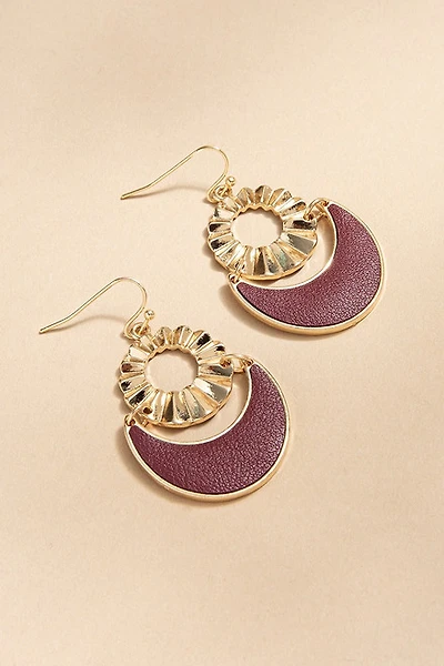 Veronica Half Moon Earrings