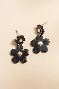 Pattie Puffy Flower Earrings