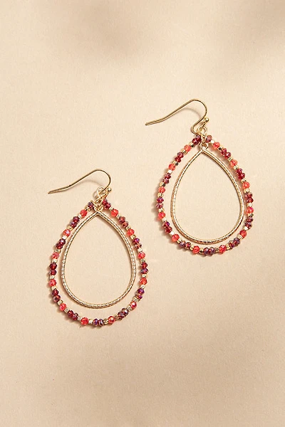 Cassie Glass Bead Earrings