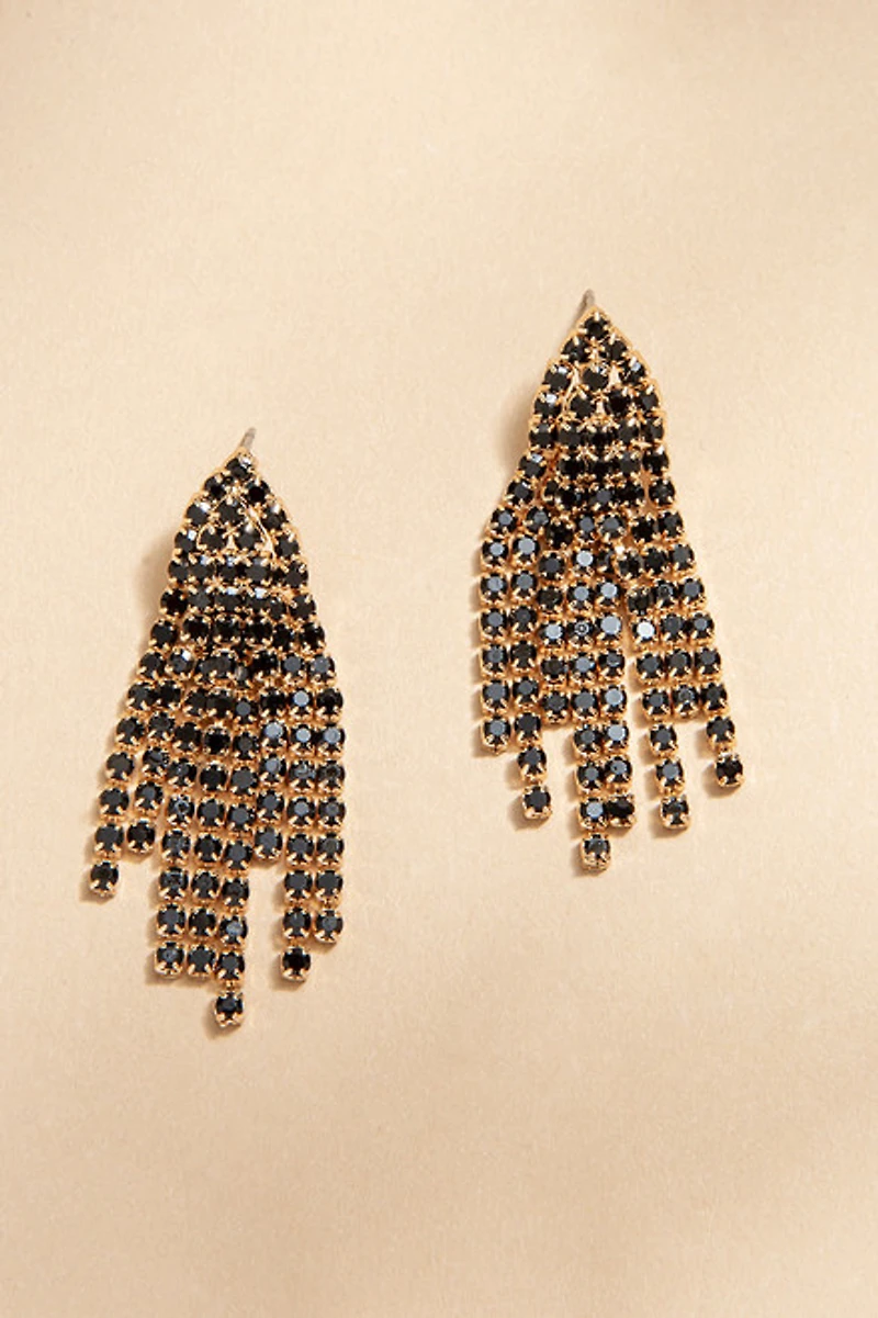 Clarissa Pointed Cupchain Earrings