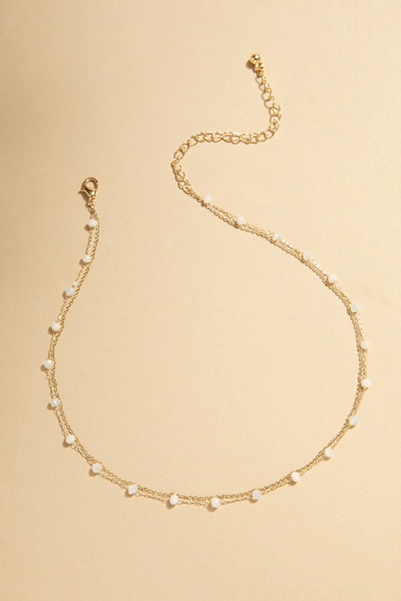 Kate Beaded Chain Necklace