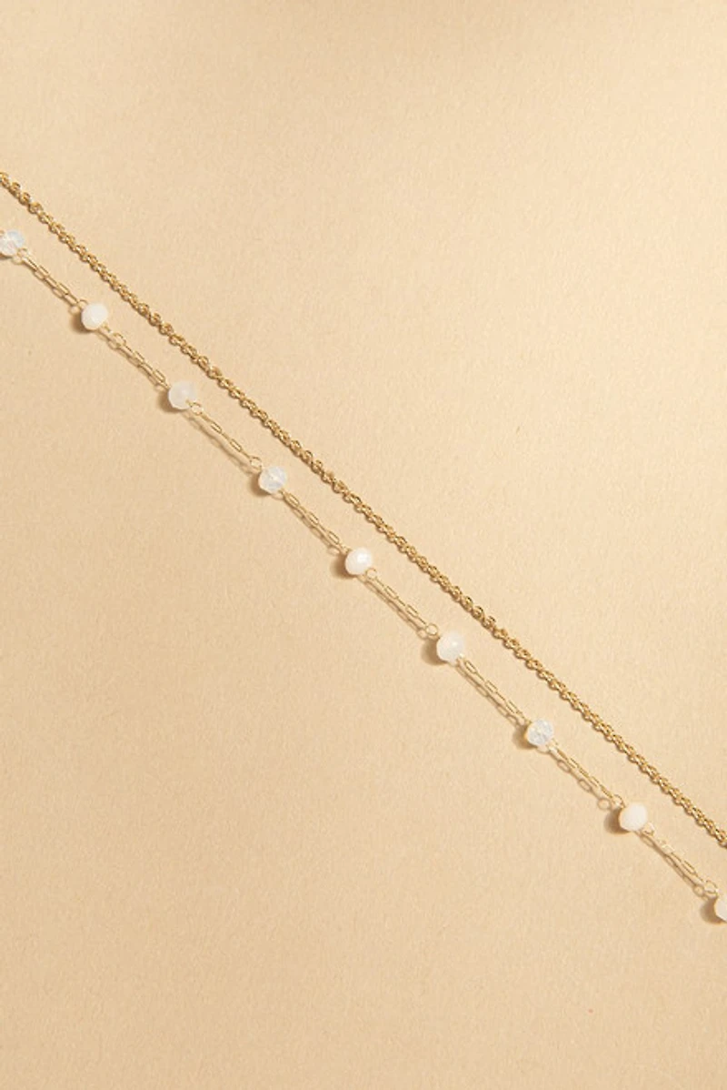 Kate Beaded Chain Necklace