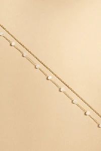 Kate Beaded Chain Necklace
