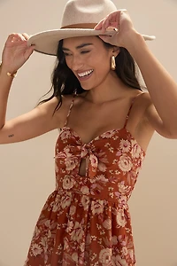 Nicole Key Hole Maxi Dress