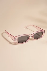 Georgina Slim Rectangle Sunglasses