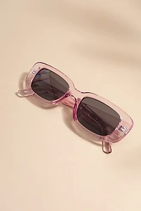 Georgina Slim Rectangle Sunglasses