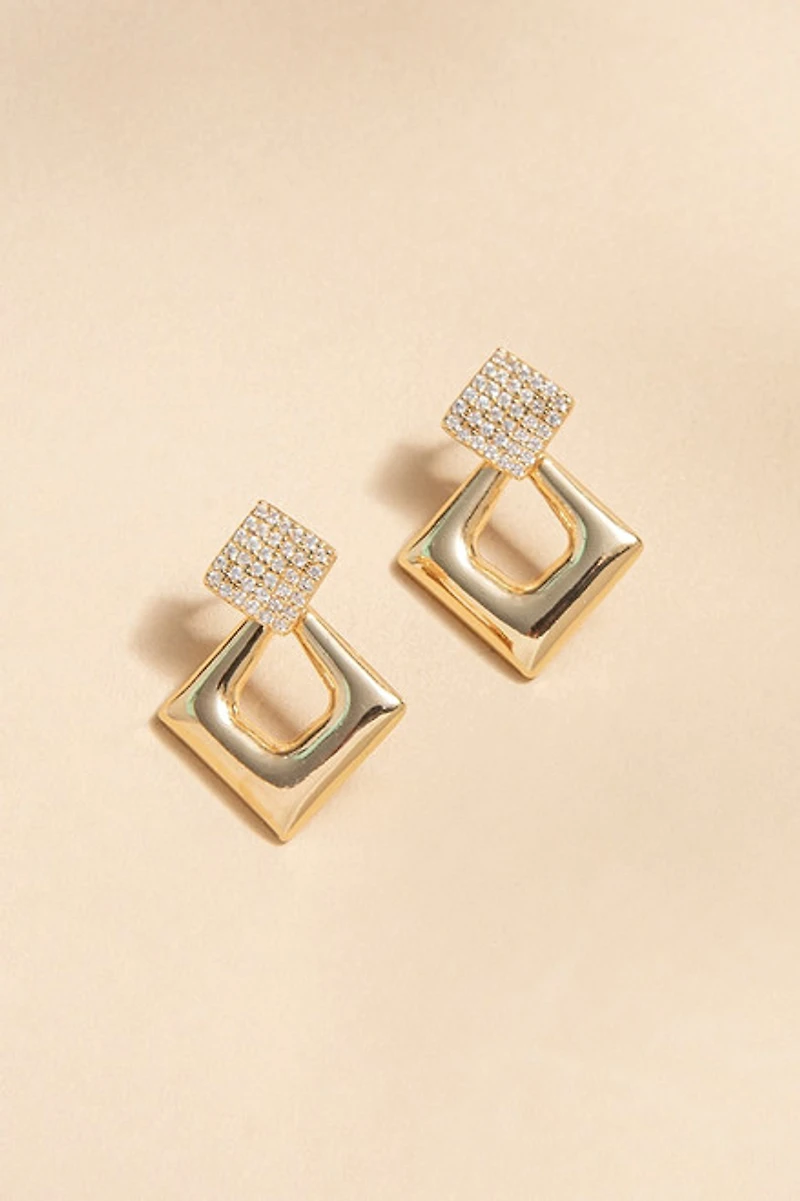 Alexia Diamond Shape Earrings