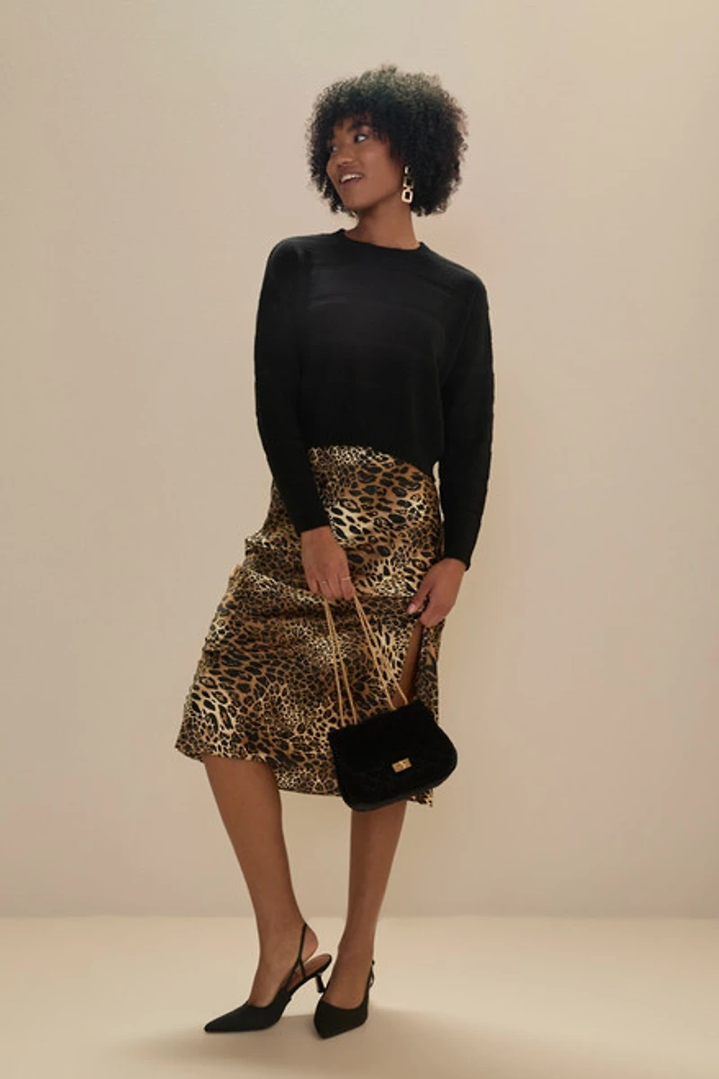 Anita Crew Neck Pullover Sweater