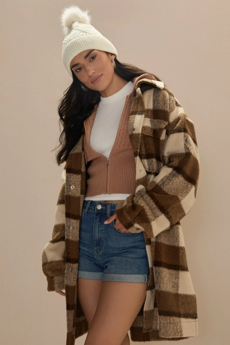 Lizzy Oversized Plaid Shacket