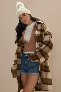 Lizzy Oversized Plaid Shacket