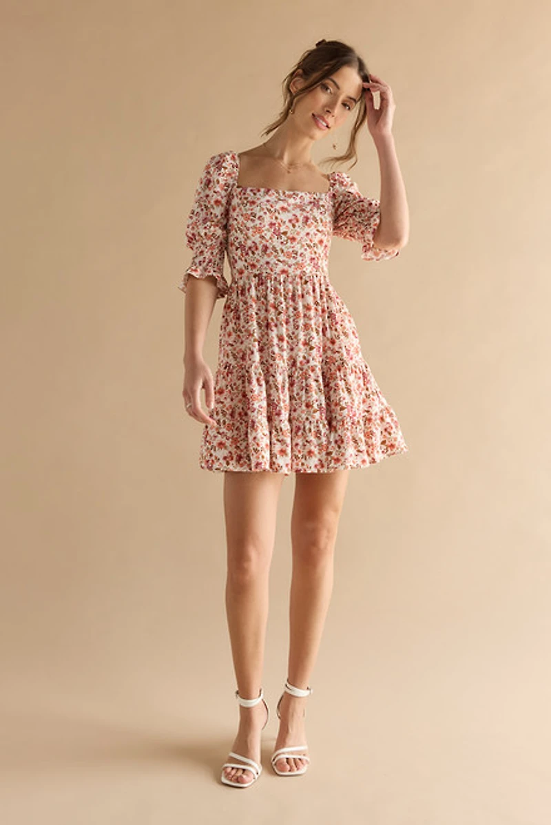 Emory Floral Swing Dress