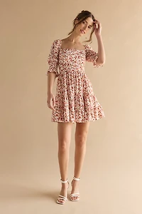 Emory Floral Swing Dress