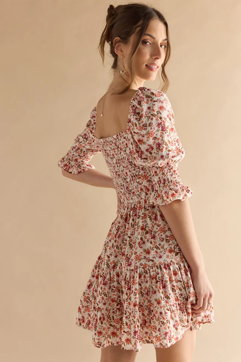 Emory Floral Swing Dress