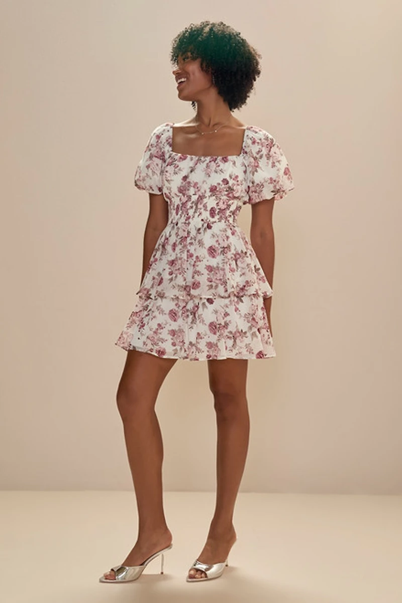 Tess Tiered Mini Dress