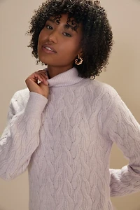 Clarissa Cable Sweater Dress