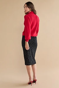 Sheryl Fited Mesh Skirt