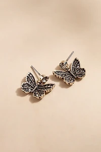 Twila Butterfly Drop Earrings