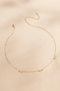 Alisha Bow Necklace