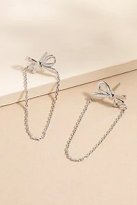 Ariana Chain Loop Stud Earrings