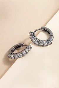 Rosalind Hinge Huggie Earrings