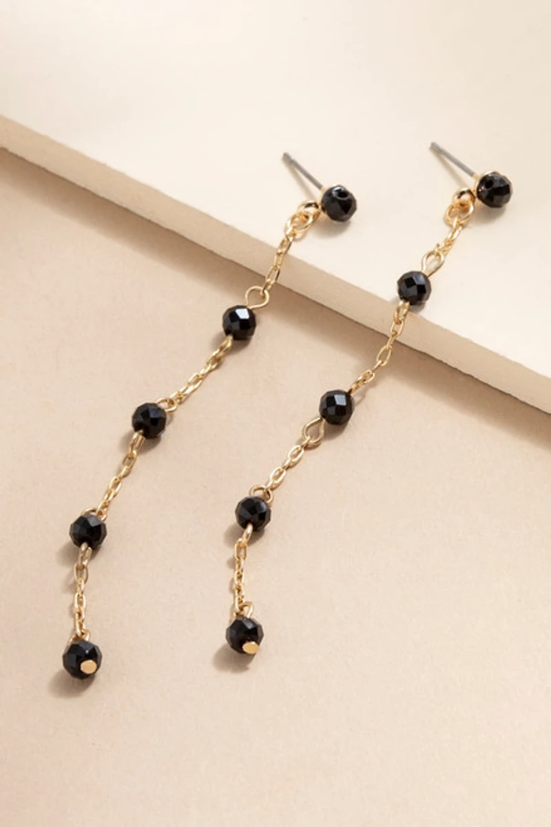 Philipa Linear Glass Earrings
