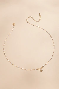 Justine Pearl Pendant Necklace