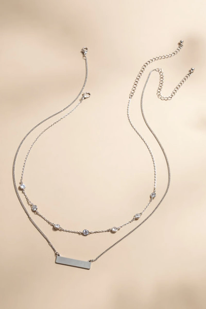 Shevaun Bar Pendant Necklace