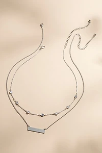 Shevaun Bar Pendant Necklace