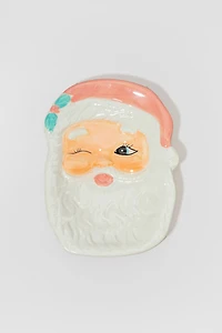 Santa Claus Retro Trinket Dish