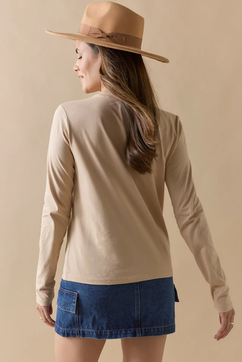Meet Me At The Pumpkin Patch Long Sleeve Top
