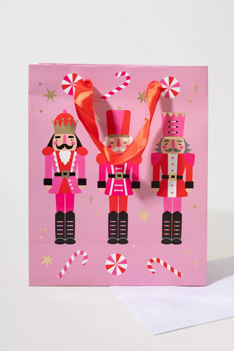 Dana Nutcracker Graphic Gift Bag