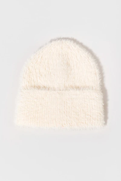 Audrey Fuzzy Cuffed Beanie