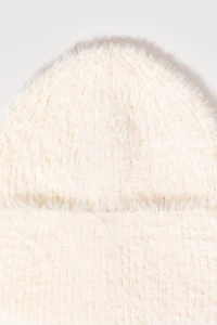 Audrey Fuzzy Cuffed Beanie