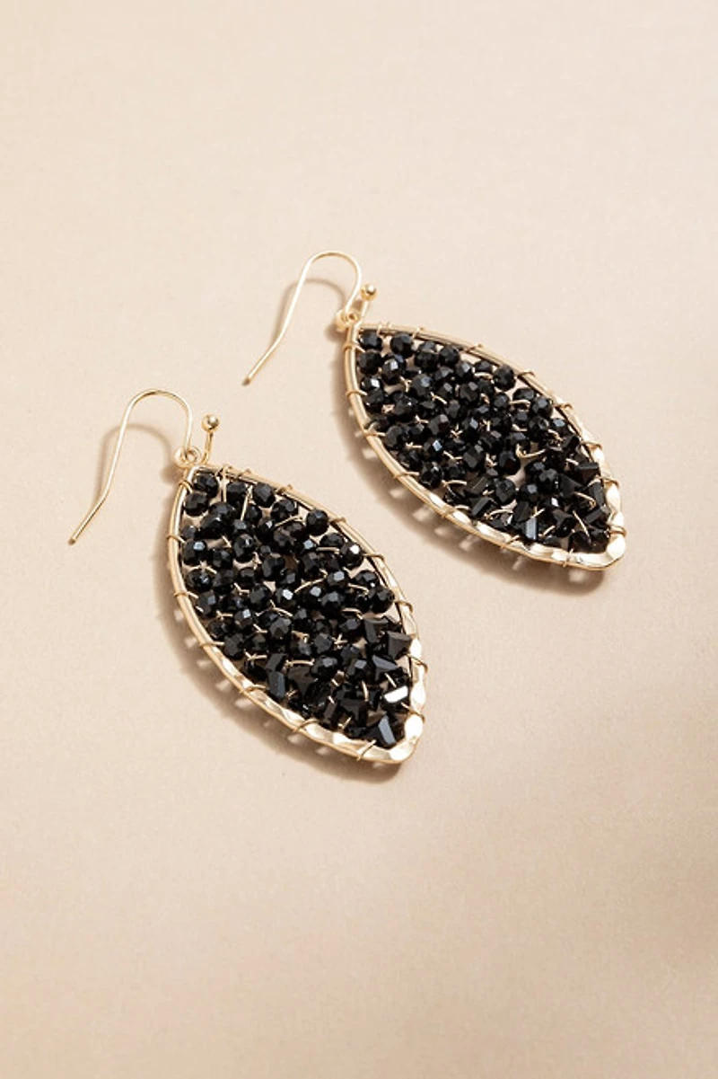 Marilyn Glass Drop Earrings