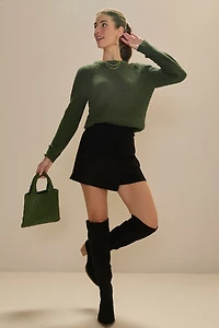 Evonne Crew Neck Pullover Sweater
