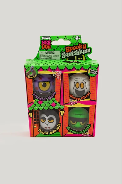 Hello Franki Schyllinh NeeDoh Squishkins Haunted House Fidget Toy