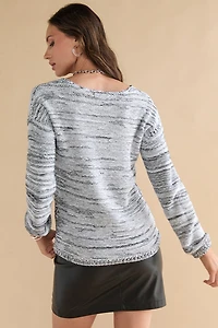 Alisha Pointelle Pullover