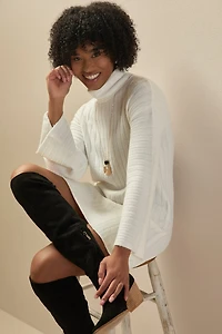 Alisha Fuzzy Sweater Dress