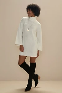 Alisha Fuzzy Sweater Dress