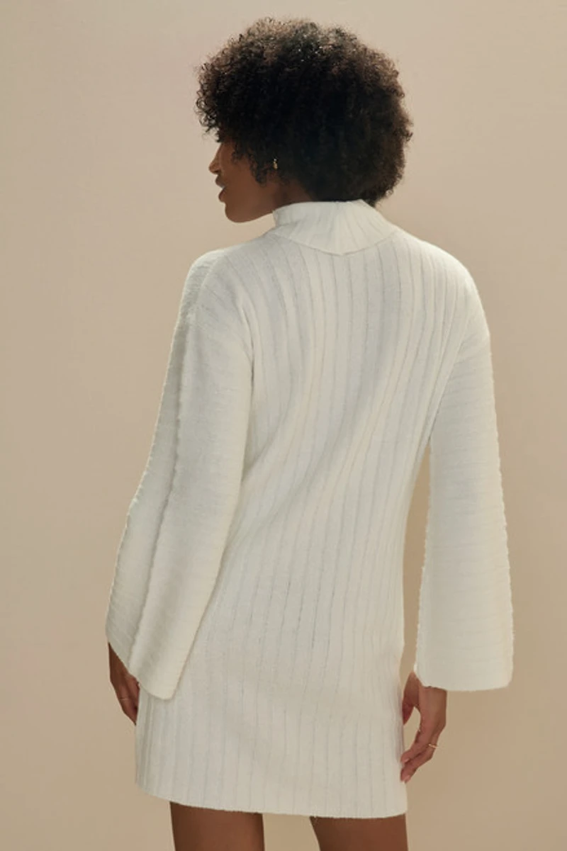 Alisha Fuzzy Sweater Dress