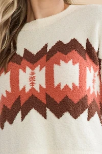 Betty Aztec Pullover Sweater