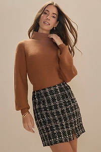 Sherley Tweed Mini Skirt