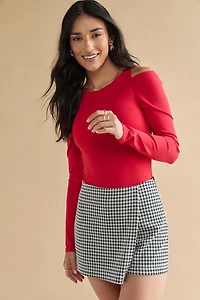 yummi by francesca's Cold Shoulder Bodysuit