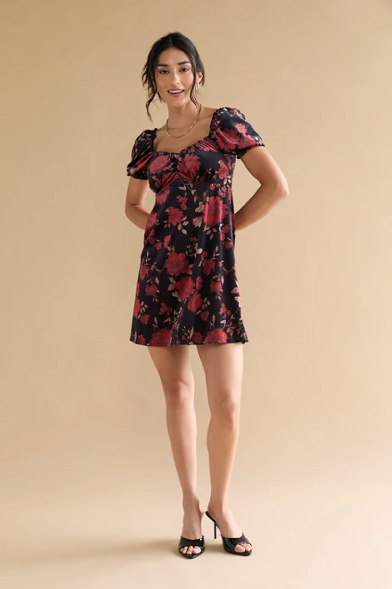 Georgie Printed Shift Dress